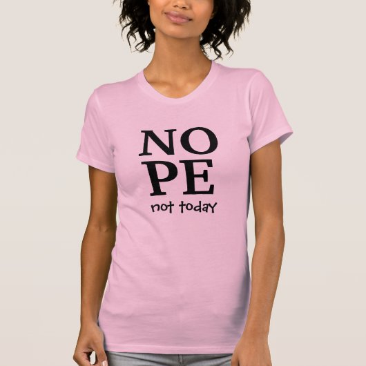 Koel niet vandaag stout grappig t-shirt design (Voorkant)