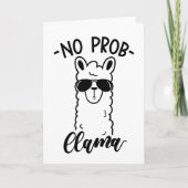 Koel No Prob Llama Kaart (Voorkant)