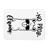 Koel No Prob Llama Magneet (Horizontaal)