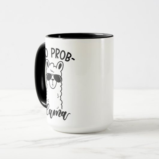 Koel No Prob Llama Mok (Voorkant links)