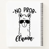 Koel No Prob Llama Notitieboek (Achterkant)