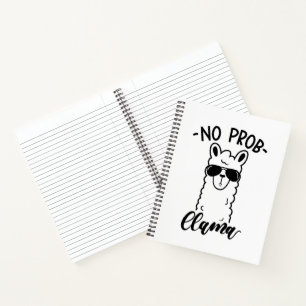 Koel No Prob Llama Notitieboek