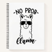Koel No Prob Llama Notitieboek (Voorkant)
