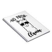 Koel No Prob Llama Notitieboek (Rechterzijde)