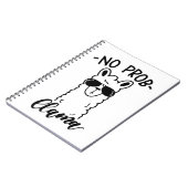Koel No Prob Llama Notitieboek (Linkerzijde)