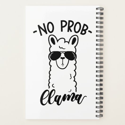 Koel No Prob Llama Planner (Achterkant)