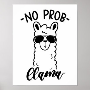 Koel No Prob Llama Poster