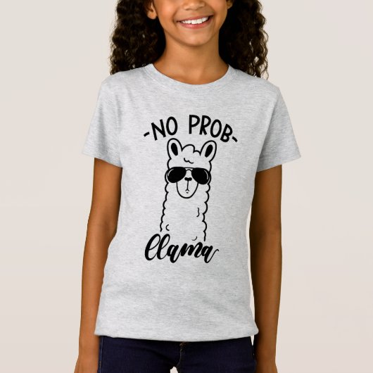 Koel No Prob Llama T-shirt (Voorkant)