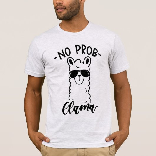 Koel No Prob Llama T-shirt (Voorkant)