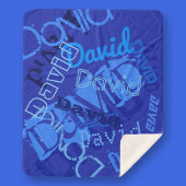 Koel om het even welke Naam Collage Sherpa Deken