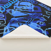 Koel om het even welke Naam Collage Sherpa Deken (3/4)