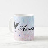 Koel, ongelofelijk, blauwe vlieg koffiemok (Voorkant links)