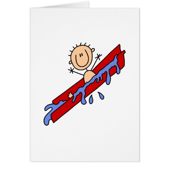 Koel op de waterdichte kaart (Voorkant)