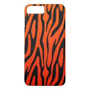 Koel oranje en zwart zebra strepenpatroon Case-Mate iPhone case