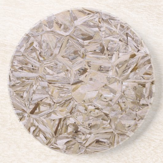 Koel OSB constructie triplex textuur afdruk Zandsteen Onderzetter (Voorkant)