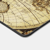 Koel oude wereldkaarten bureaumat (Hoek)