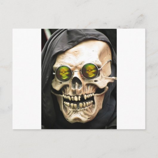 Koel overlijden briefkaart (Voorkant)