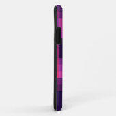 Koel Paars Rood Roze Mozaïek Abstract Patroon Case-Mate iPhone Case (Achterkant/rechts)