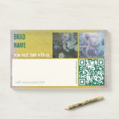 koel paars zelfklevend label herinnering post-it® notes (Op bureau)