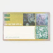 koel paars zelfklevend label herinnering post-it® notes (Voorkant)