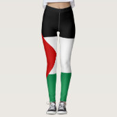 Koel Palestine Flag Mode Leggings (Voorkant)
