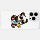 Koel Panda Drank Case-Mate iPhone Case (Achterkant (horizontaal))