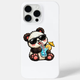 Koel Panda Drank iPhone 15 Pro Max Hoesje