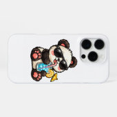 Koel Panda Drank iPhone Hoesje (Achterkant horizontaal)