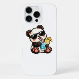 Koel Panda Drank iPhone 16 Pro Max Hoesje
