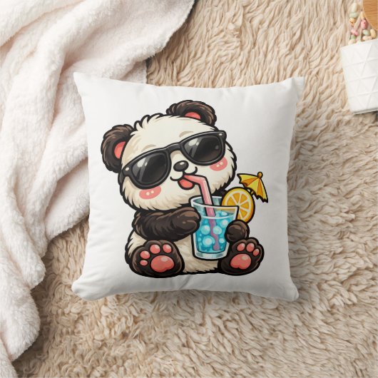 Koel Panda Drank Kussen (Deken)