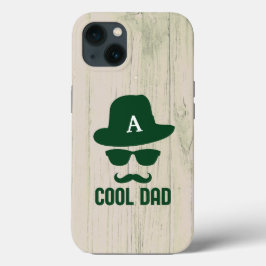 Koel pap Best DAD Ever Custom Monogram Pet voor pa Case-Mate iPhone Case