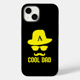 Koel pap Best DAD Ever Custom Monogram Pet voor pa Case-Mate iPhone 14 Hoesje