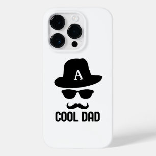 Koel pap Beste dad ooit zwart-wit monogram Case-Mate iPhone 14 Pro Hoesje