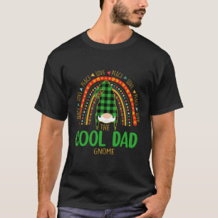 Koel papa Gnome Rainbow Matching Family Peace Love T-shirt