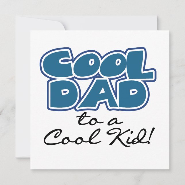 Koel papa naar een Cool Kind Gifts (Voorkant)