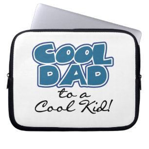 Koel papa naar een Cool Kind Gifts Laptop Sleeve