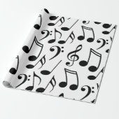 Koel papier voor muzieknoten (Uitgerold)