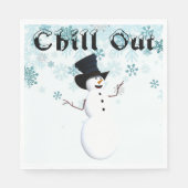 Koel papieren servet (Voorkant)