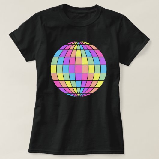 KOEL PASTEL DISCOBAL TRUI T-SHIRT (Design voorkant)