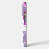 Koel patroonontwerp op witte achtergrond Case-Mate iPhone case (Achterkant / Links)