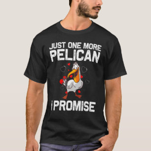 Koel Pelican voor mannen Zoo Pelicans Vogelzooke T-shirt