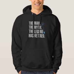 Koel pensioen voor mannen Opa pap in ruste Man Hoodie