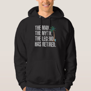 Koel pensioen voor mannen Opa pap in ruste Man Hoodie