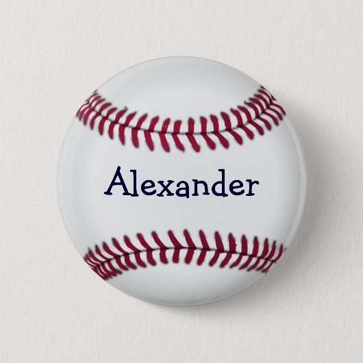 Koel Persoonlijk honkbal Ronde Button 5,7 Cm (Voorkant)