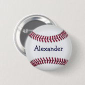 Koel Persoonlijk honkbal Ronde Button 5,7 Cm (Voorkant /achterkant)
