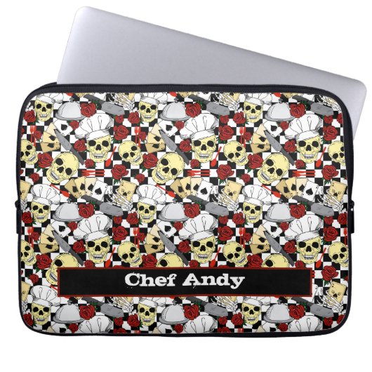 Koel Petten met rode rozen Laptop Sleeve (Voorkant)