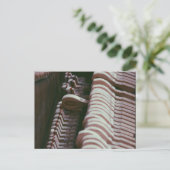 Koel piano kunstwerk briefkaart (Staand voorkant)