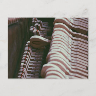 Koel piano kunstwerk briefkaart
