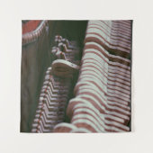 Koel piano kunstwerk wandkleed (Voorkant)