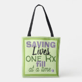 Koel pil koele lente tote bag (Achterkant)